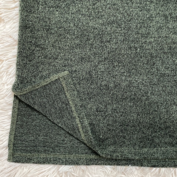 White Birch 1/4 Zip Pullover 💗 Forest Green & Black - Picture 10 of 16